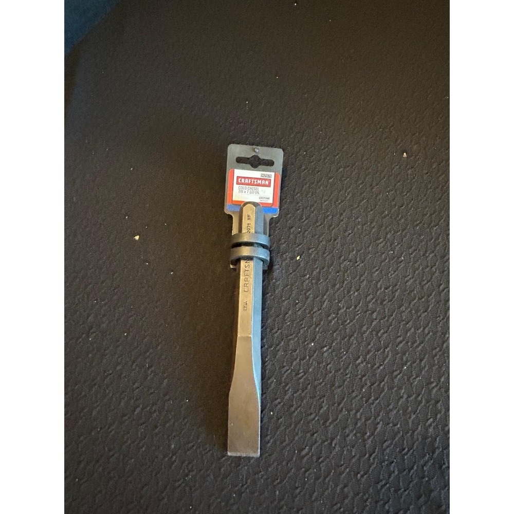 Sears Craftsman USA Nos Black Cold Chisel New With Tag 42976